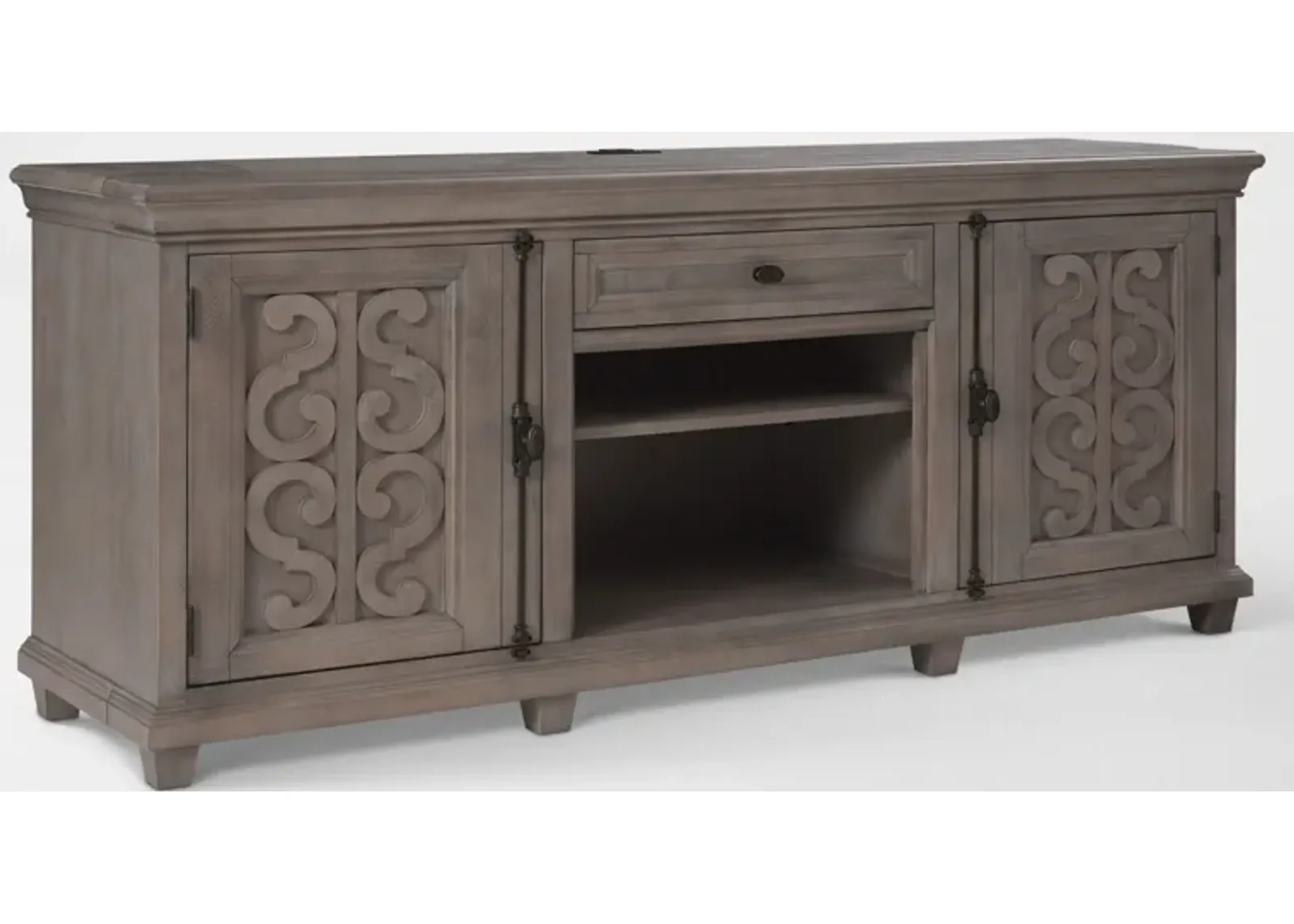 Charthouse 84" TV Stand - Gray