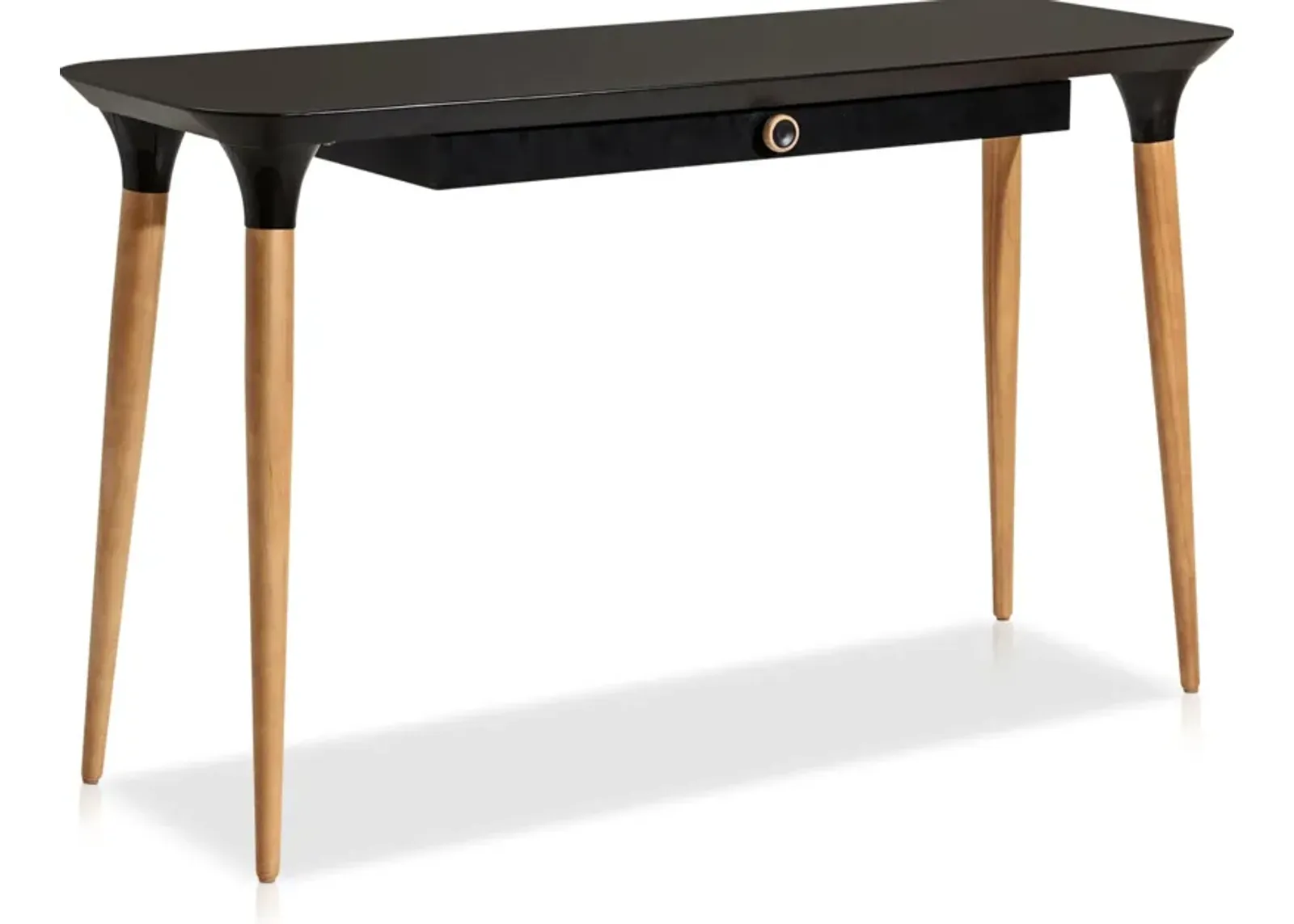 Princeton Desk - Black/Cinnamon