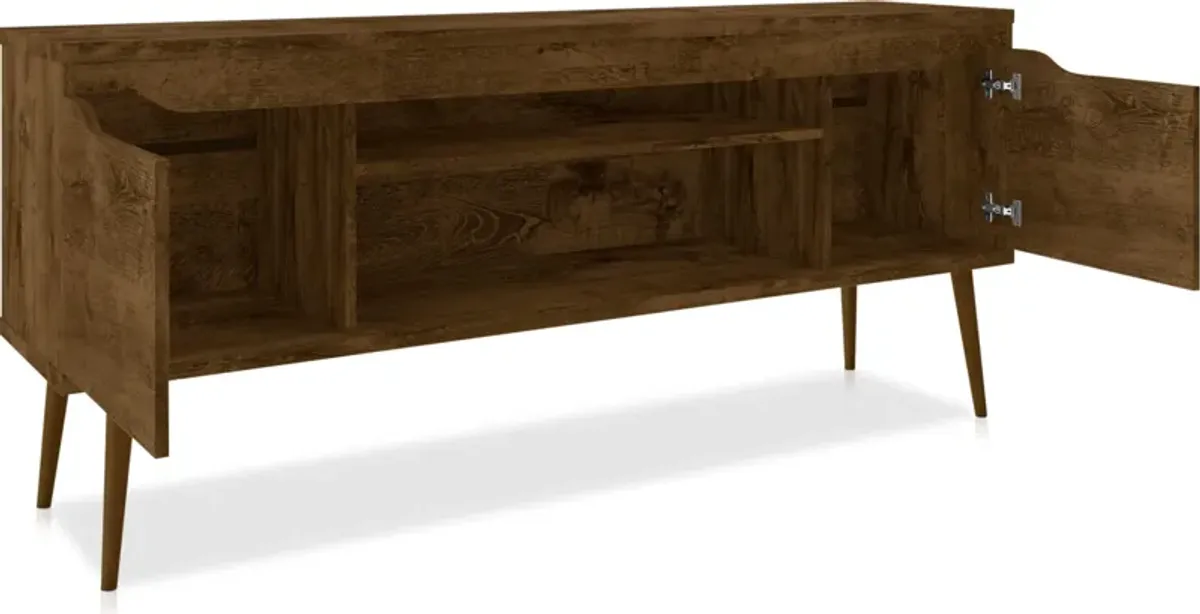 Columbia 63" TV Stand - Brown