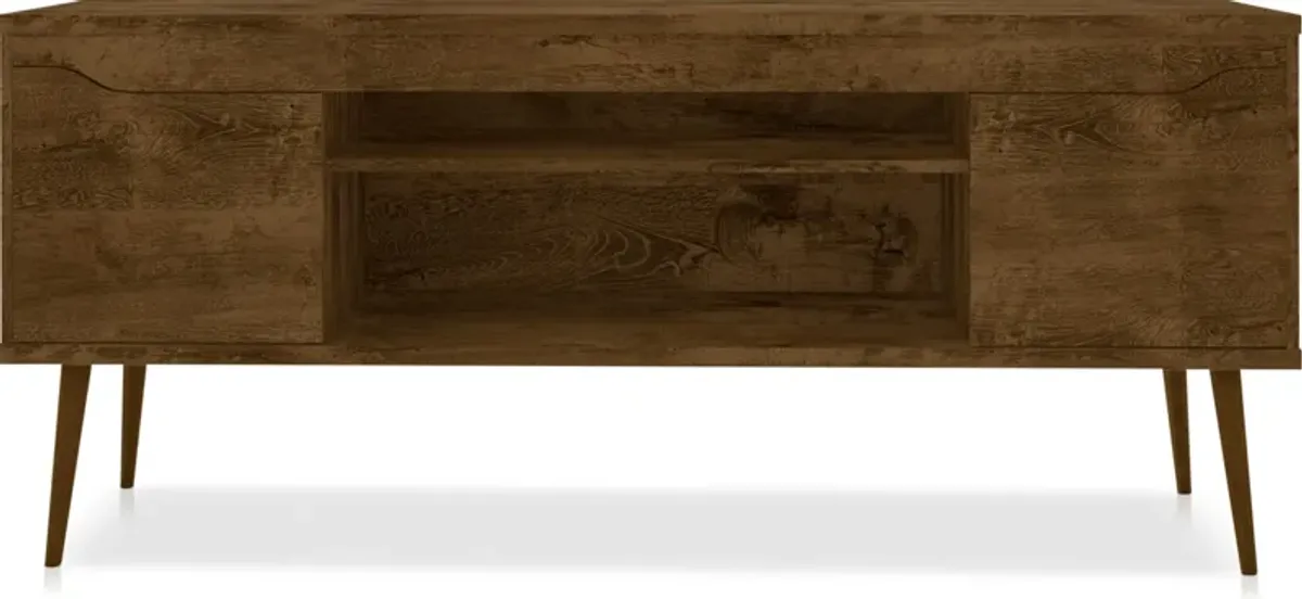 Columbia 63" TV Stand - Brown