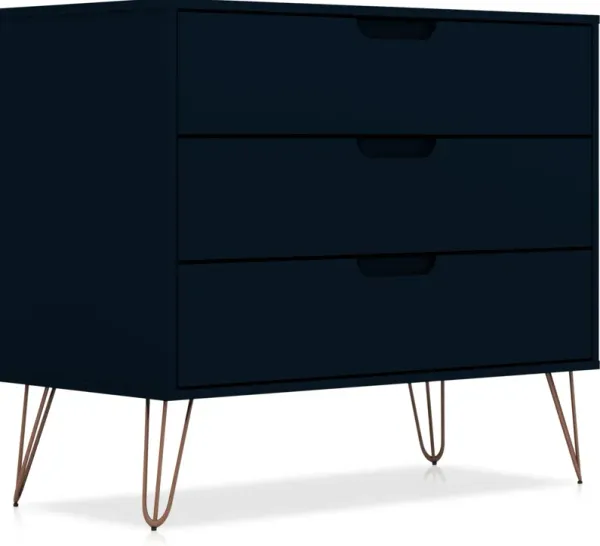 Harvard 3 Drawer Dresser - Blue
