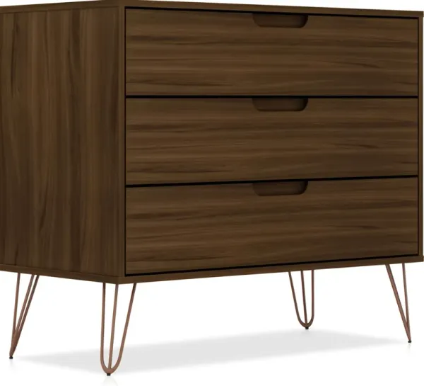 Harvard 3 Drawer Dresser - Brown