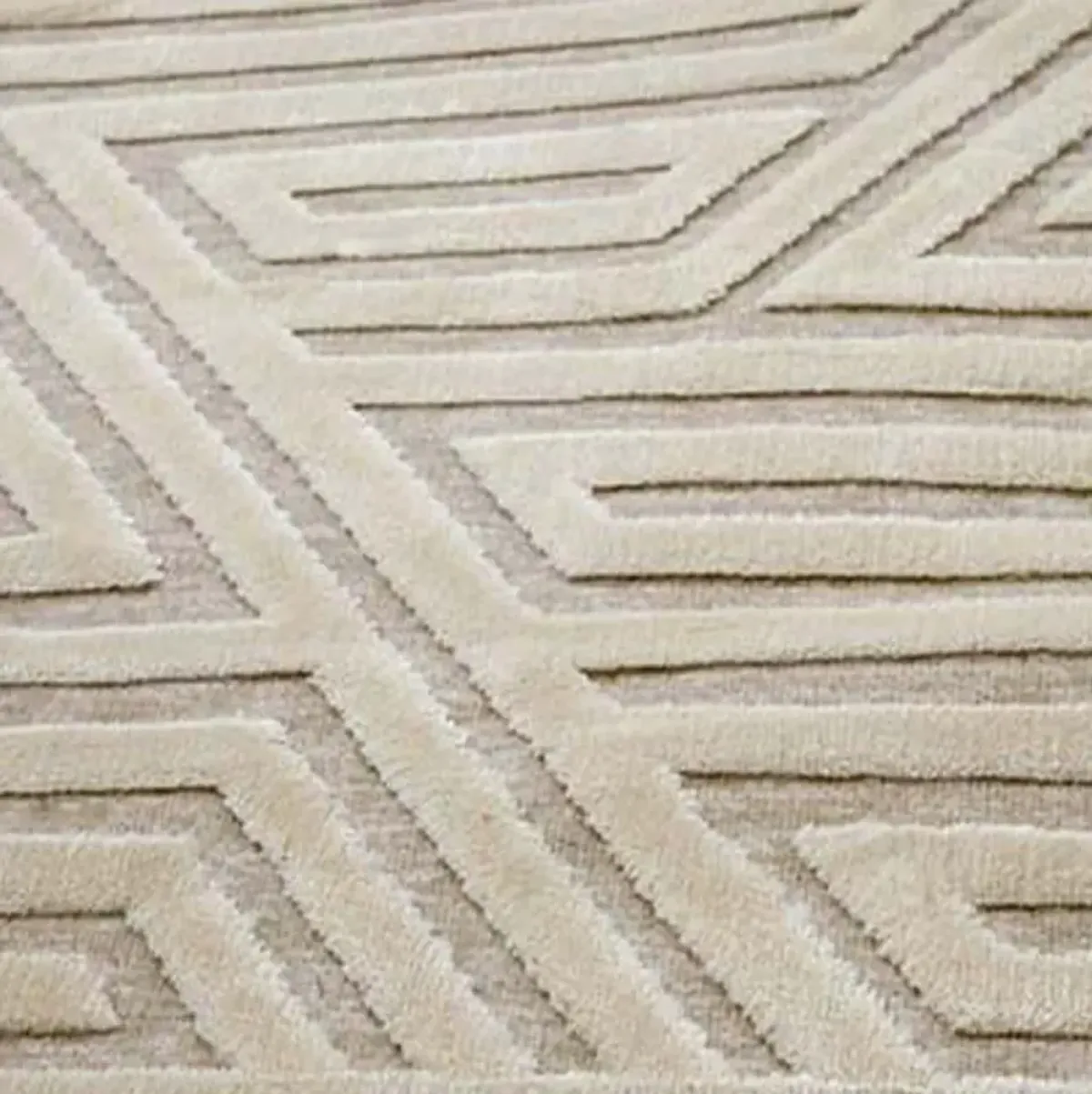 Labyrinth 8' X 10' Area Rug - Ivory