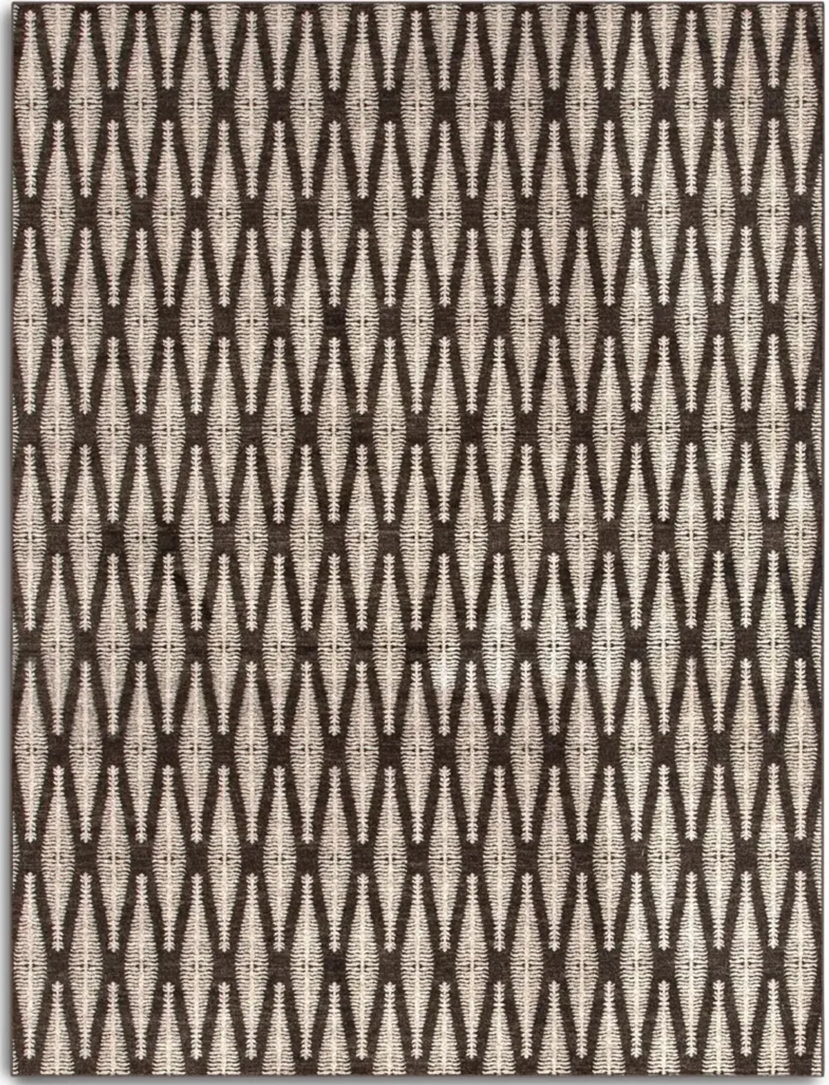 Jessa 5' X 8' Area Rug - Brown