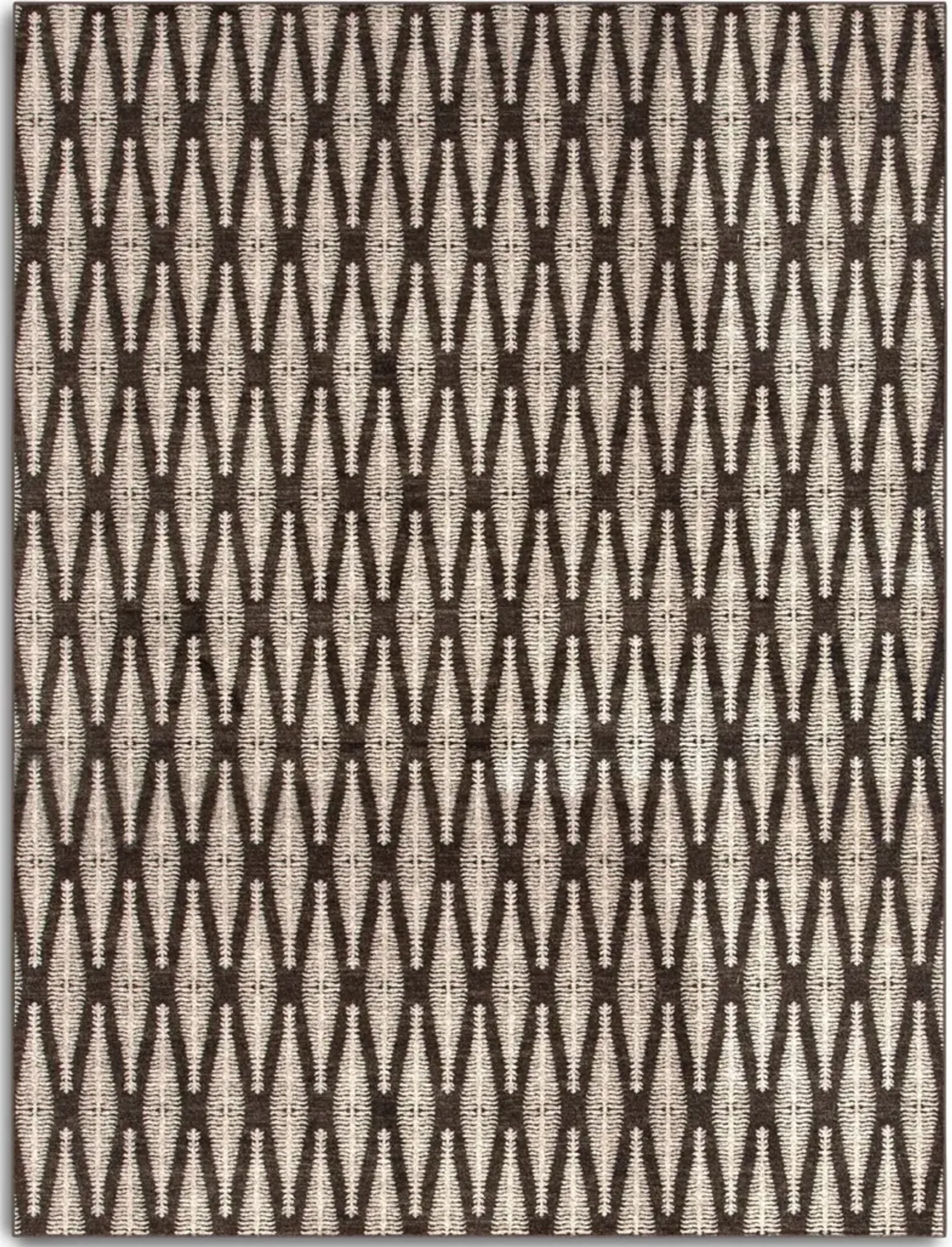 Jessa 5' X 8' Area Rug - Brown