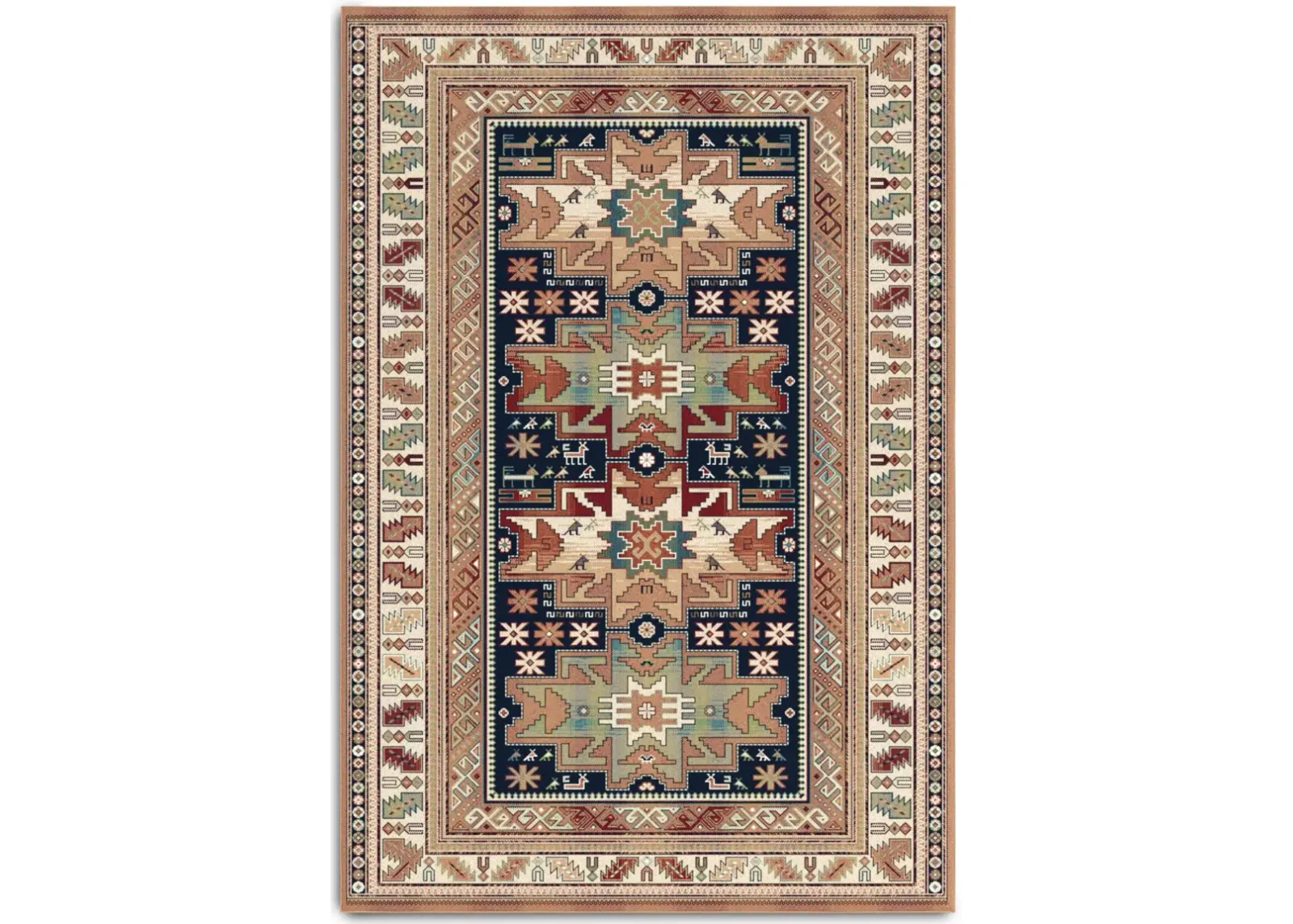 Clementine 8' X 10' Area Rug - Orange