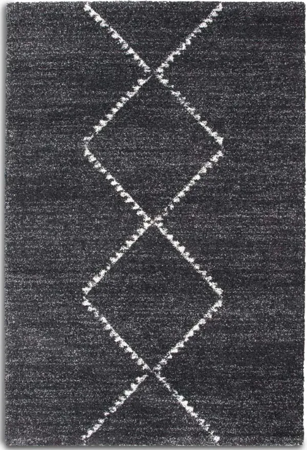 Lars 5' X 8' Area Rug - Black