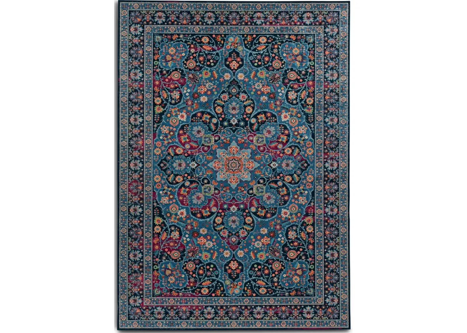 Peak 5 X 7 Area Rug- Navy/Blue