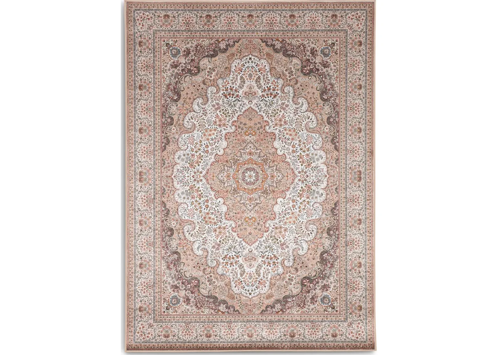 Altai 5 X 7 Area Rug - Ivory/Gold