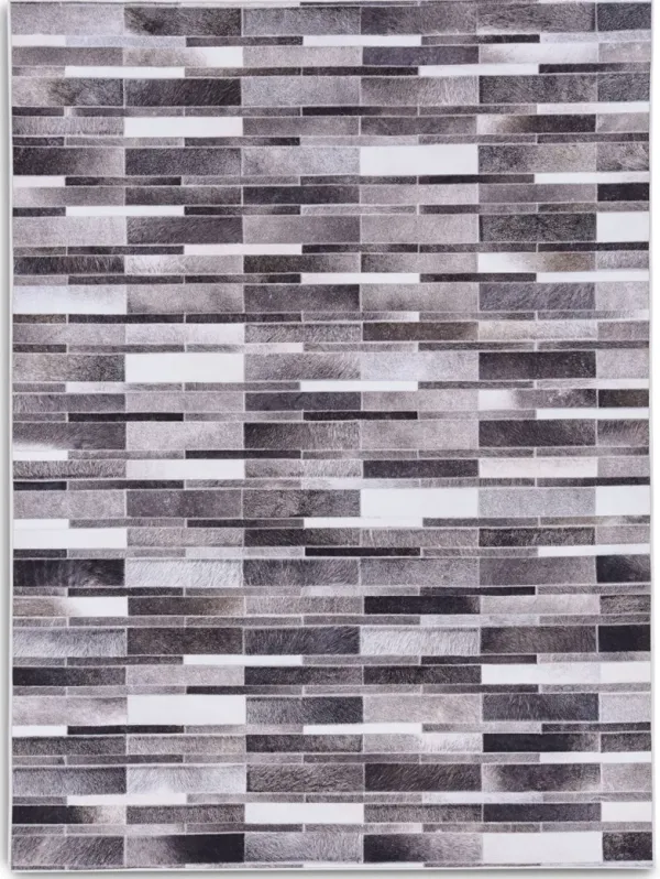 Monochromal 5' x 7' Area Rug