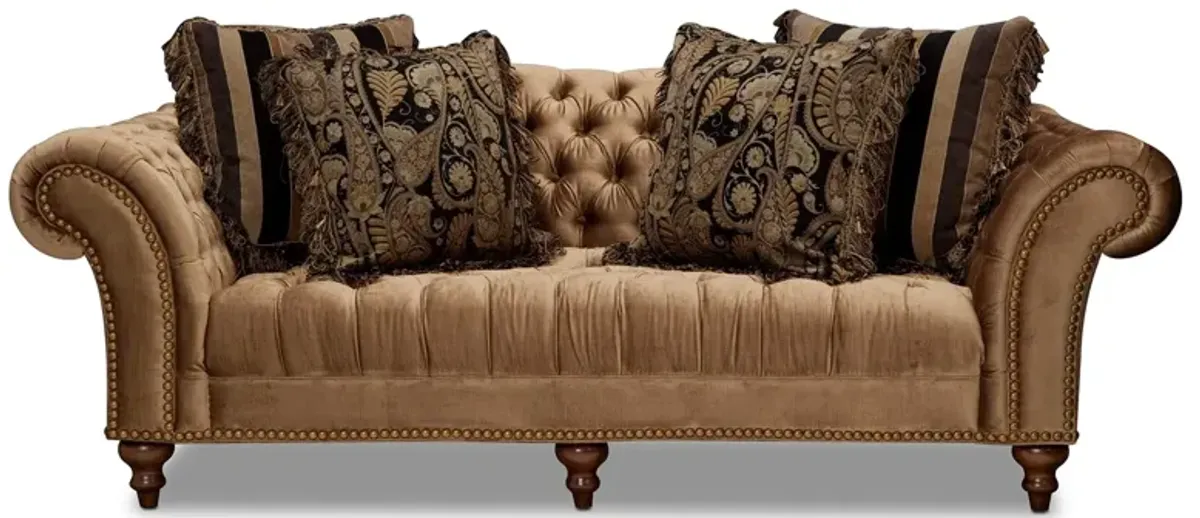 Brittney Sofa - Bronze