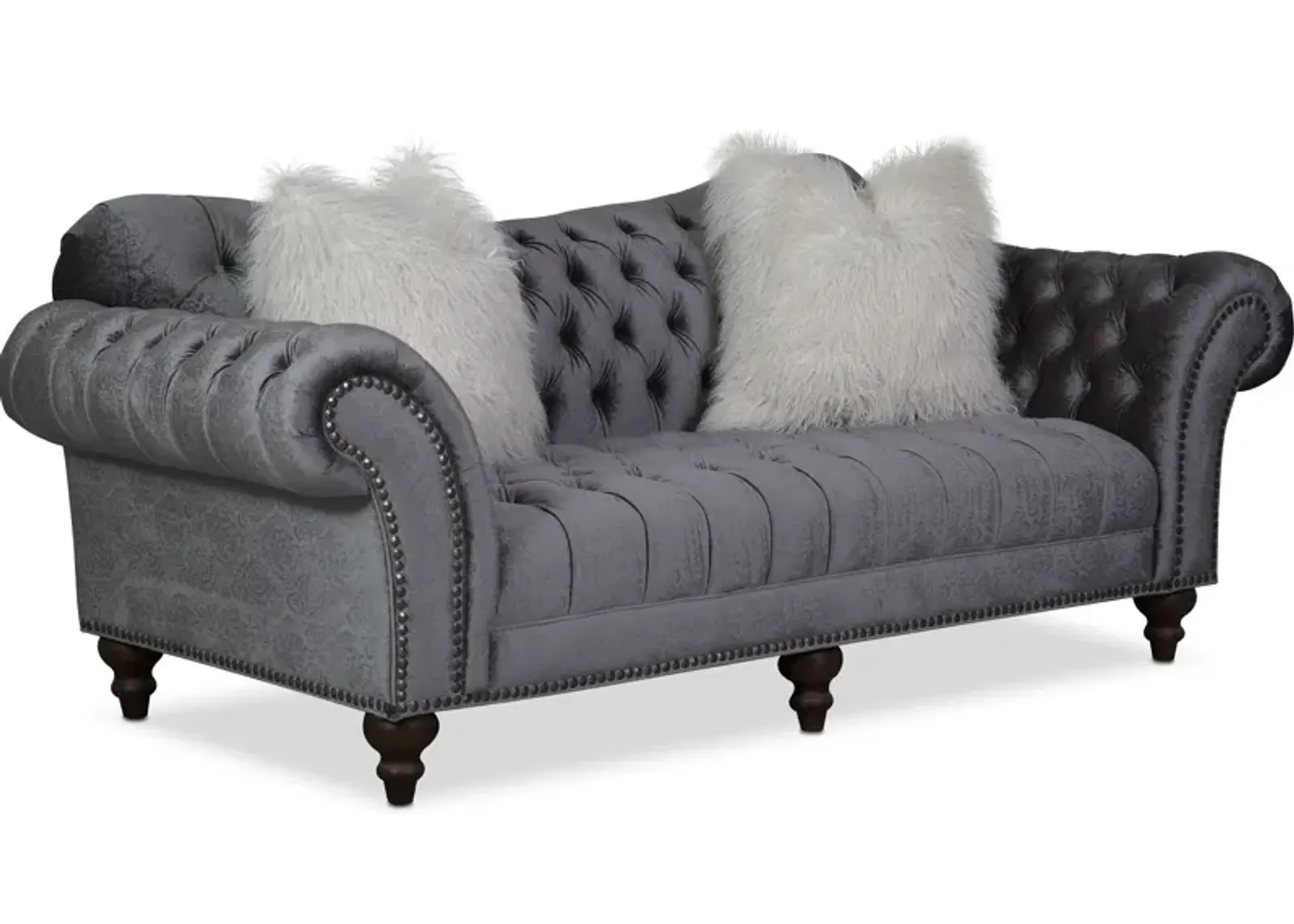 Brittney Sofa Charcoal