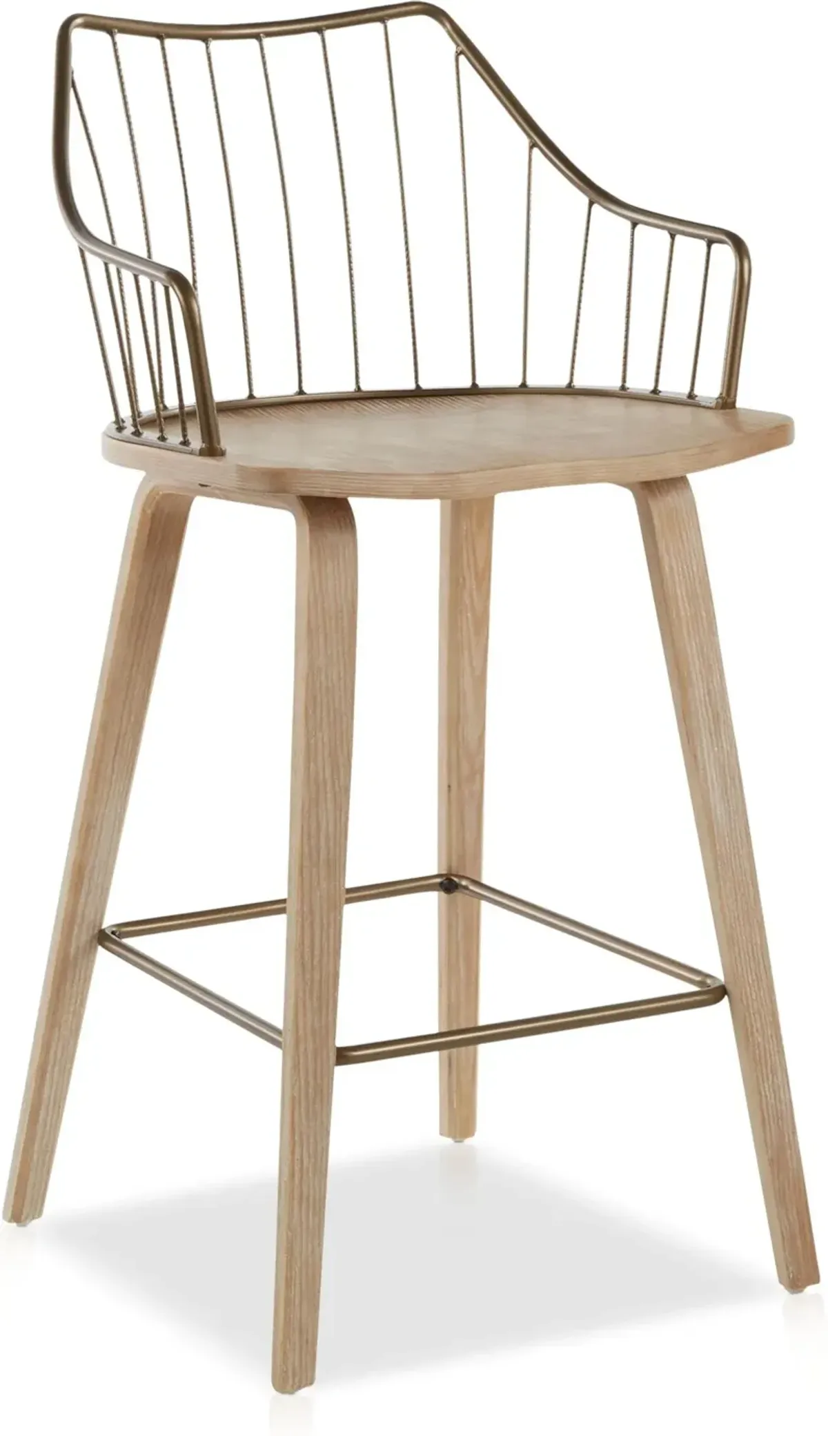 Oden Counter-Height Stool - White Wash