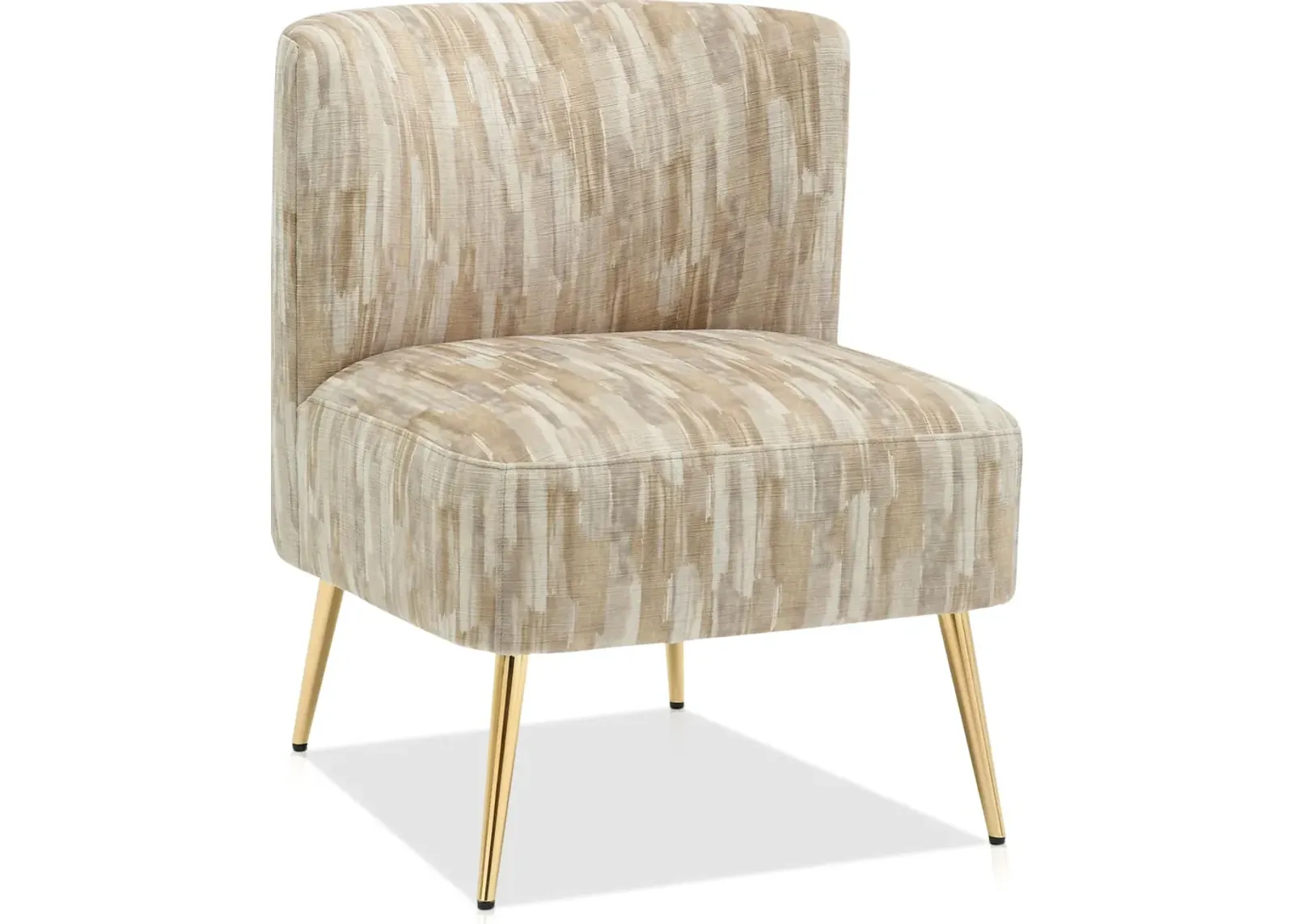 Hermione Accent Chair - Light Brown