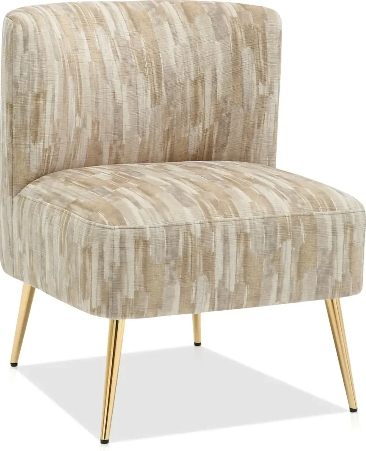 Hermione Accent Chair - Light Brown