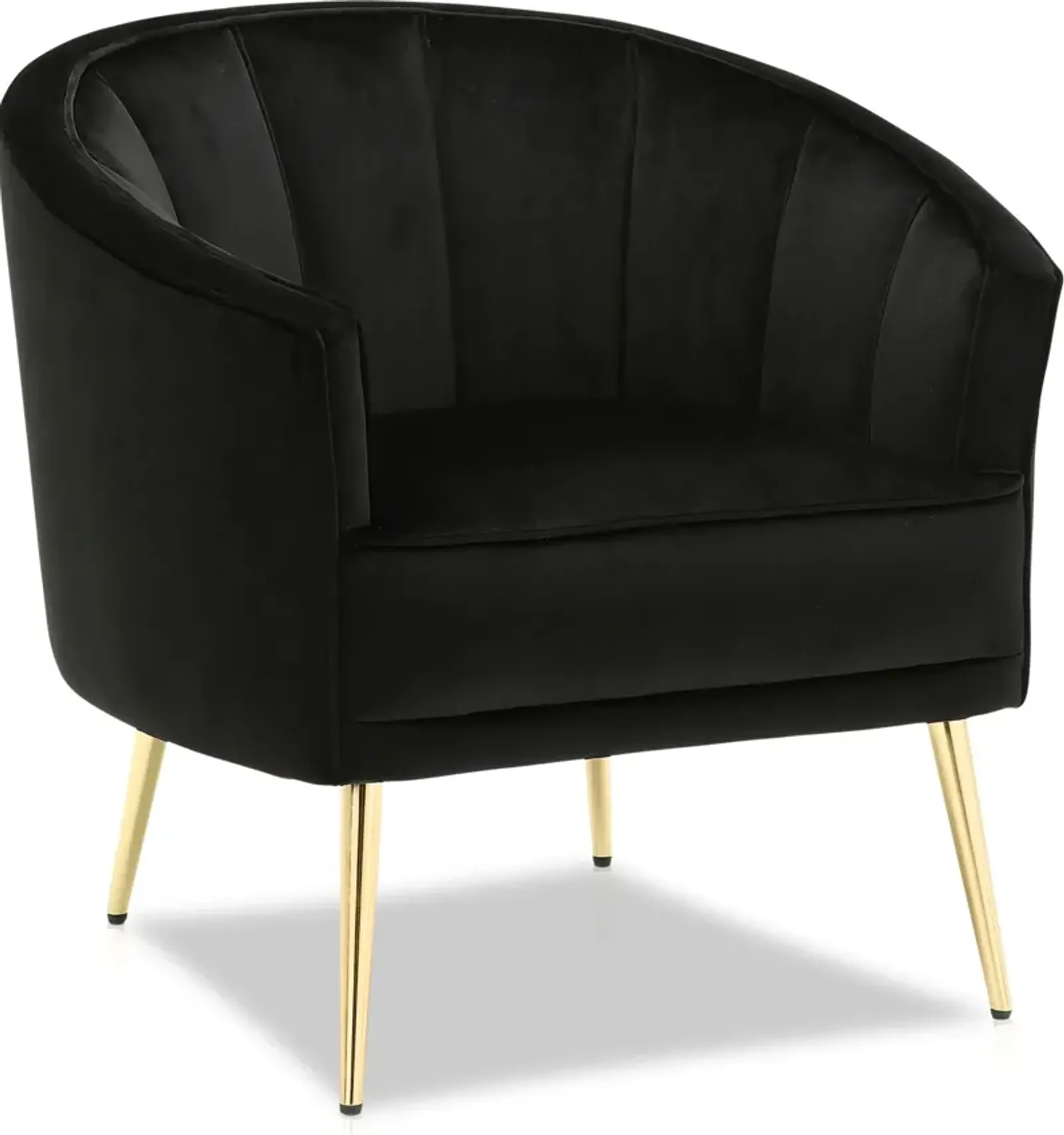 Pansy Accent Chair - Black