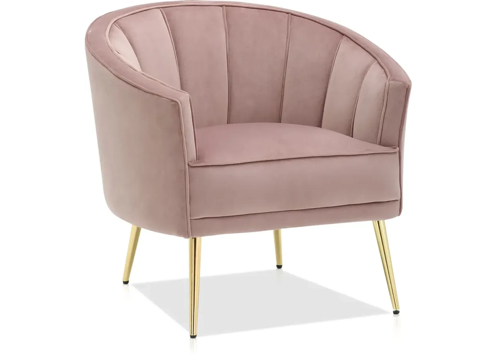 Pansy Accent Chair - Blush