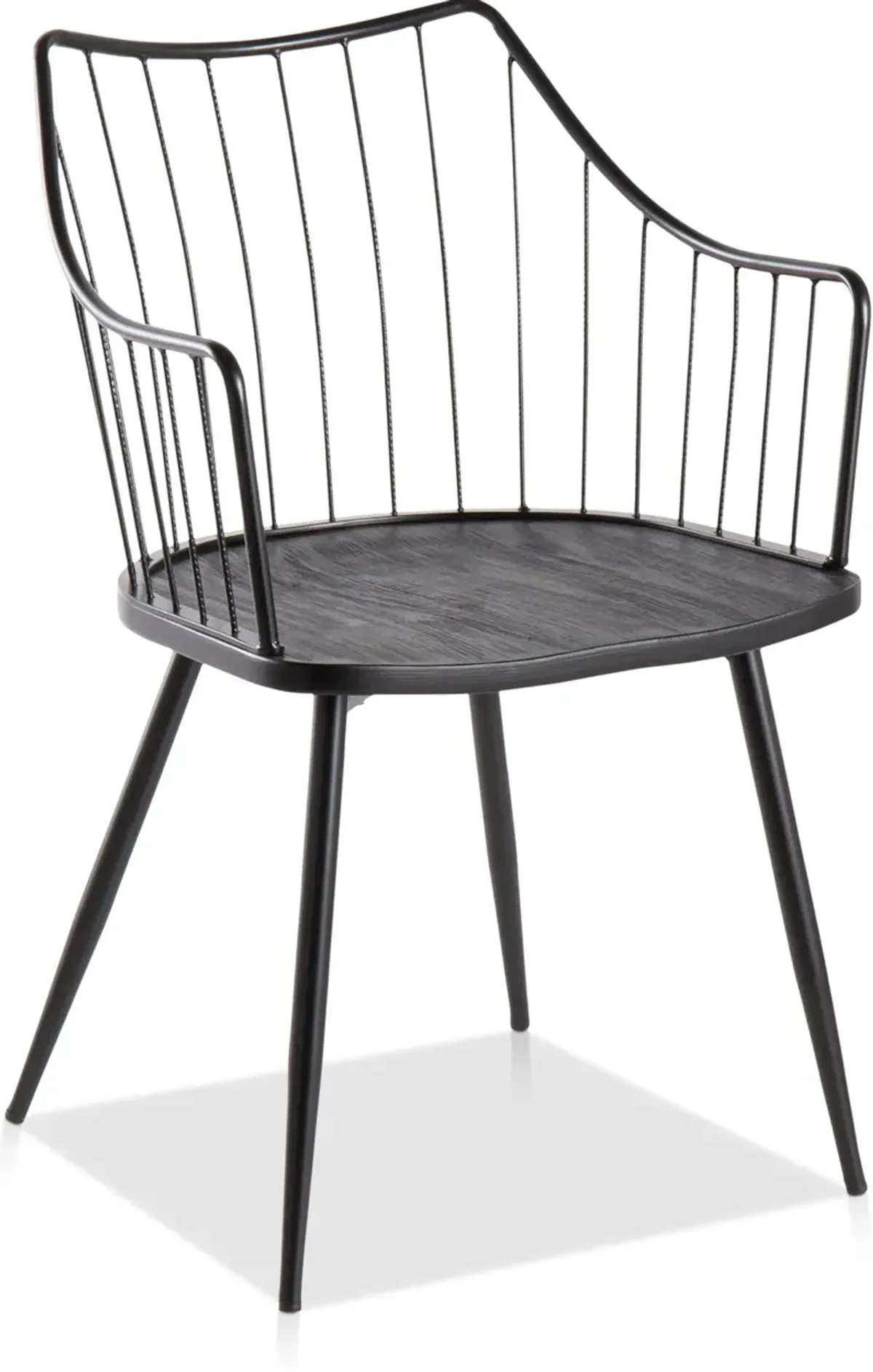 Oden Dining Chair - Black Wood