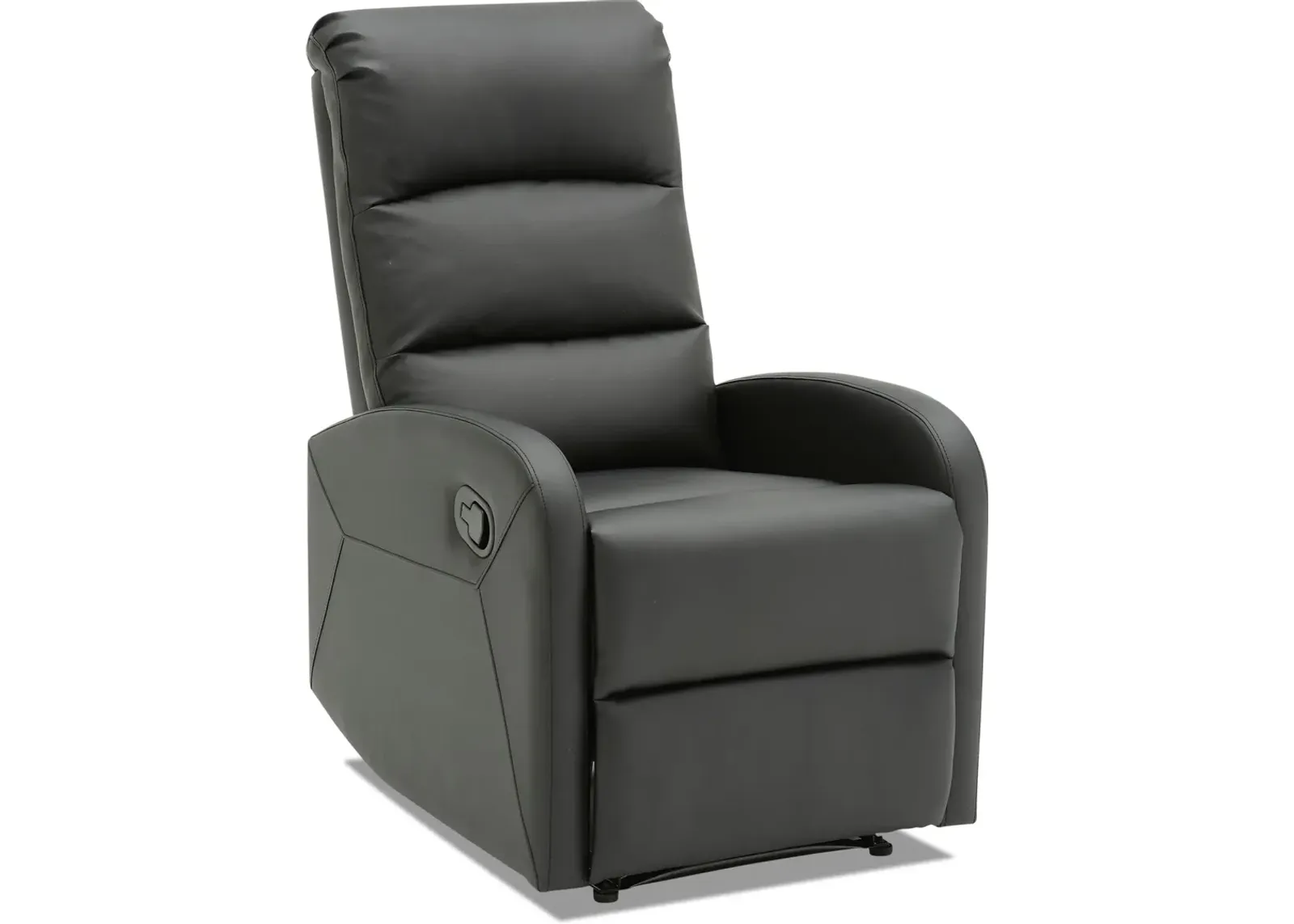 Simone Manual Recliner - Black