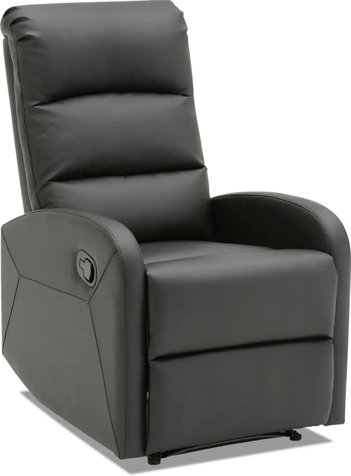 Simone Manual Recliner - Black