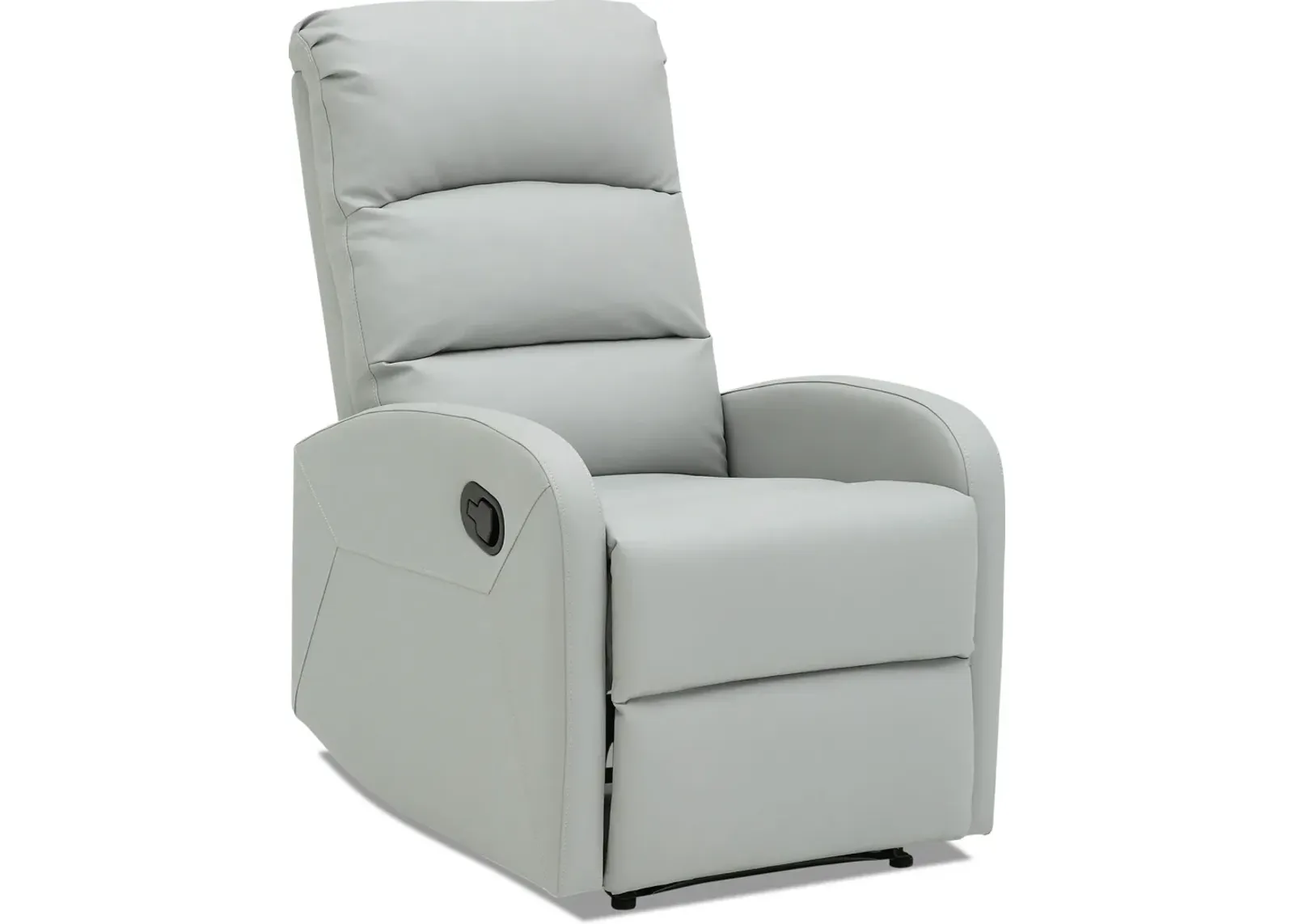 Simone Manual Recliner - Light Gray