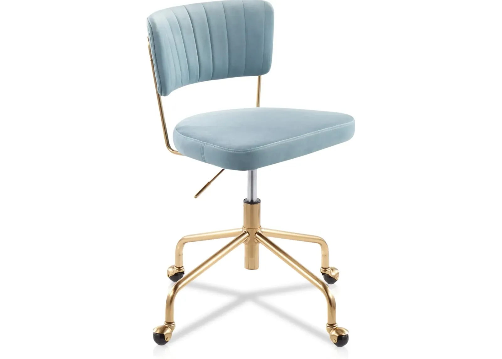 Pansy Desk Chair - Light Blue