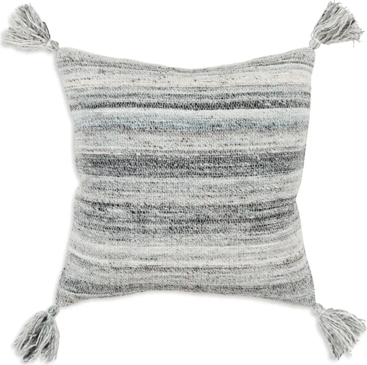 Oceana Eco-Friendly Indoor/Outdoor Pillow - Gray