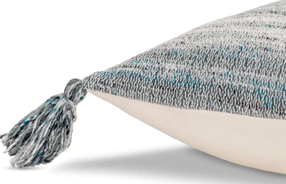 Oceana Eco-Friendly Indoor/Outdoor Pillow - Blue