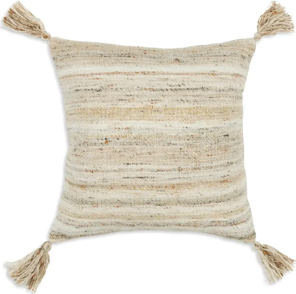 Oceana Eco-Friendly Indoor/Outdoor Pillow - Beige