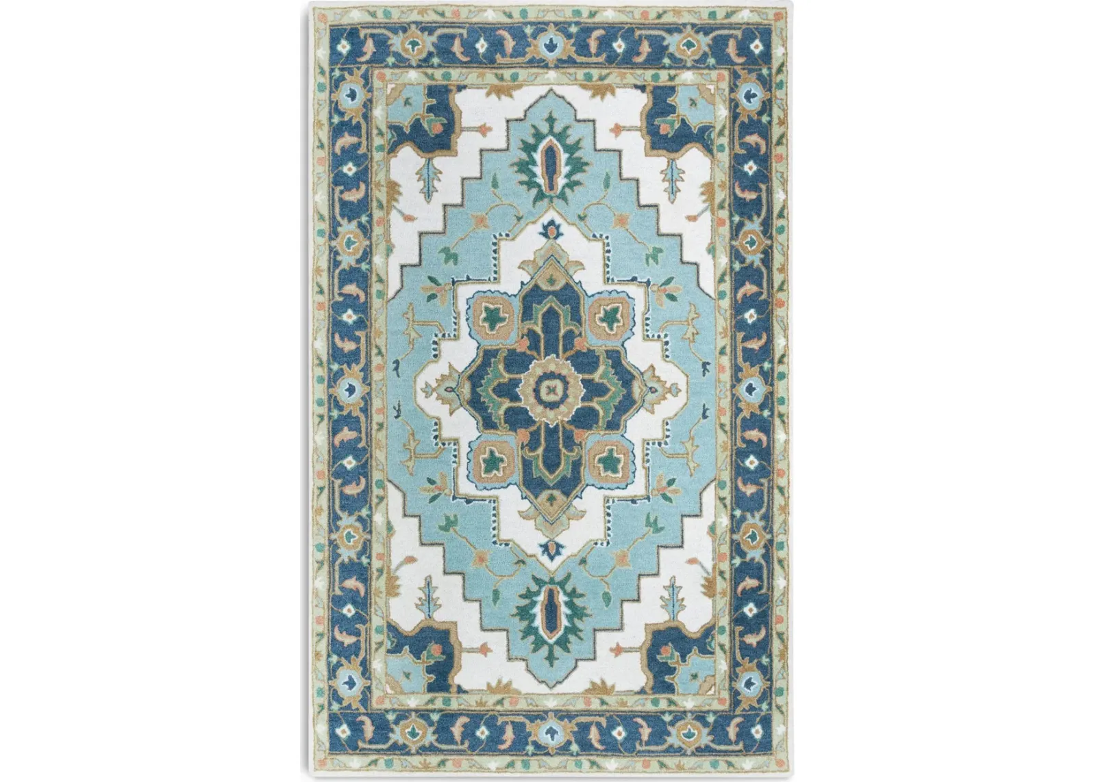 Pru 5 X 8  Area Rug - Light Blue