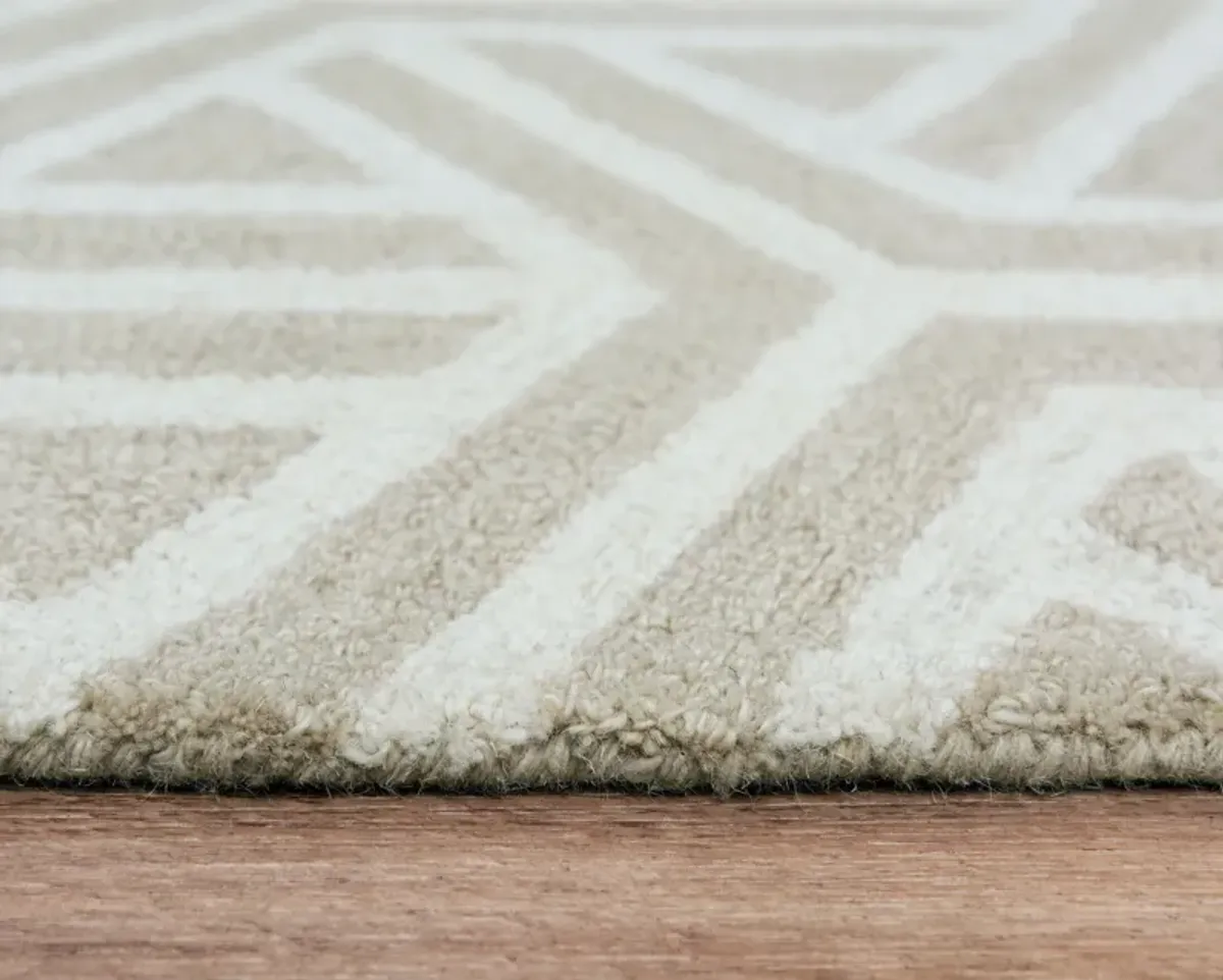 Percy 5 X 8  Area Rug - Ivory