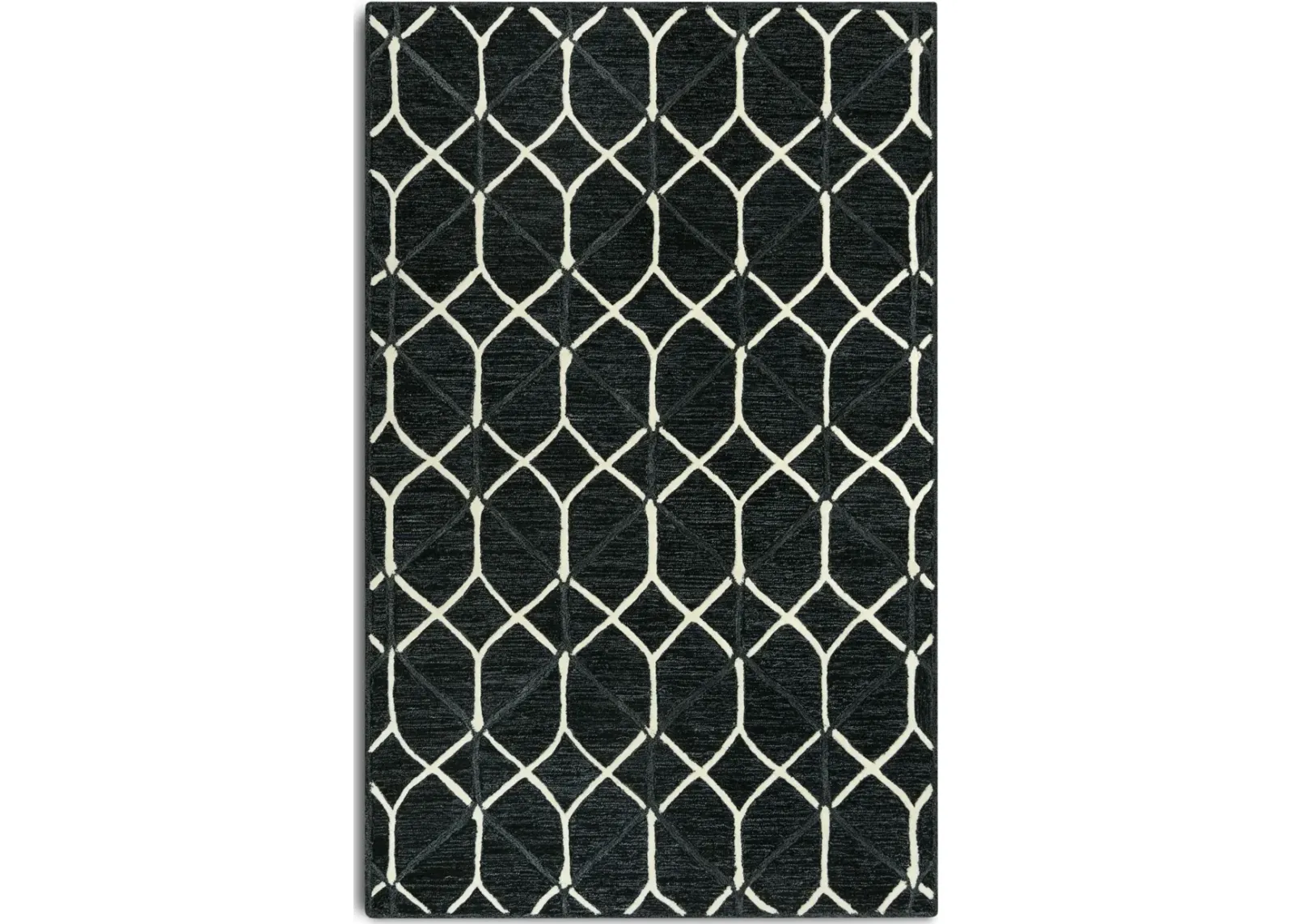 Briar 5 X 8  Area Rug - Black