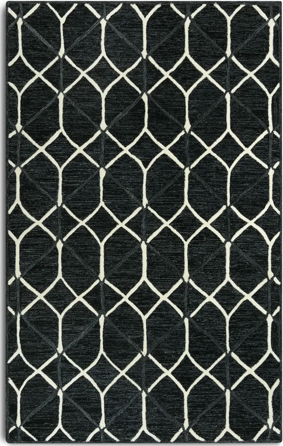 Briar 5 X 8  Area Rug - Black