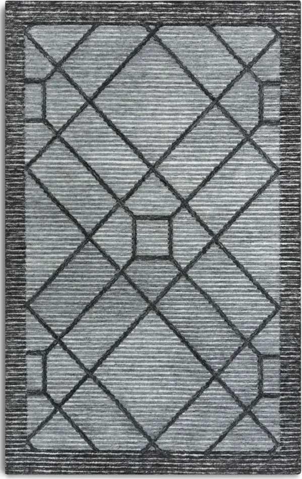 Deja 8 X 10 Indoor/Outdoor Area Rug - Gray