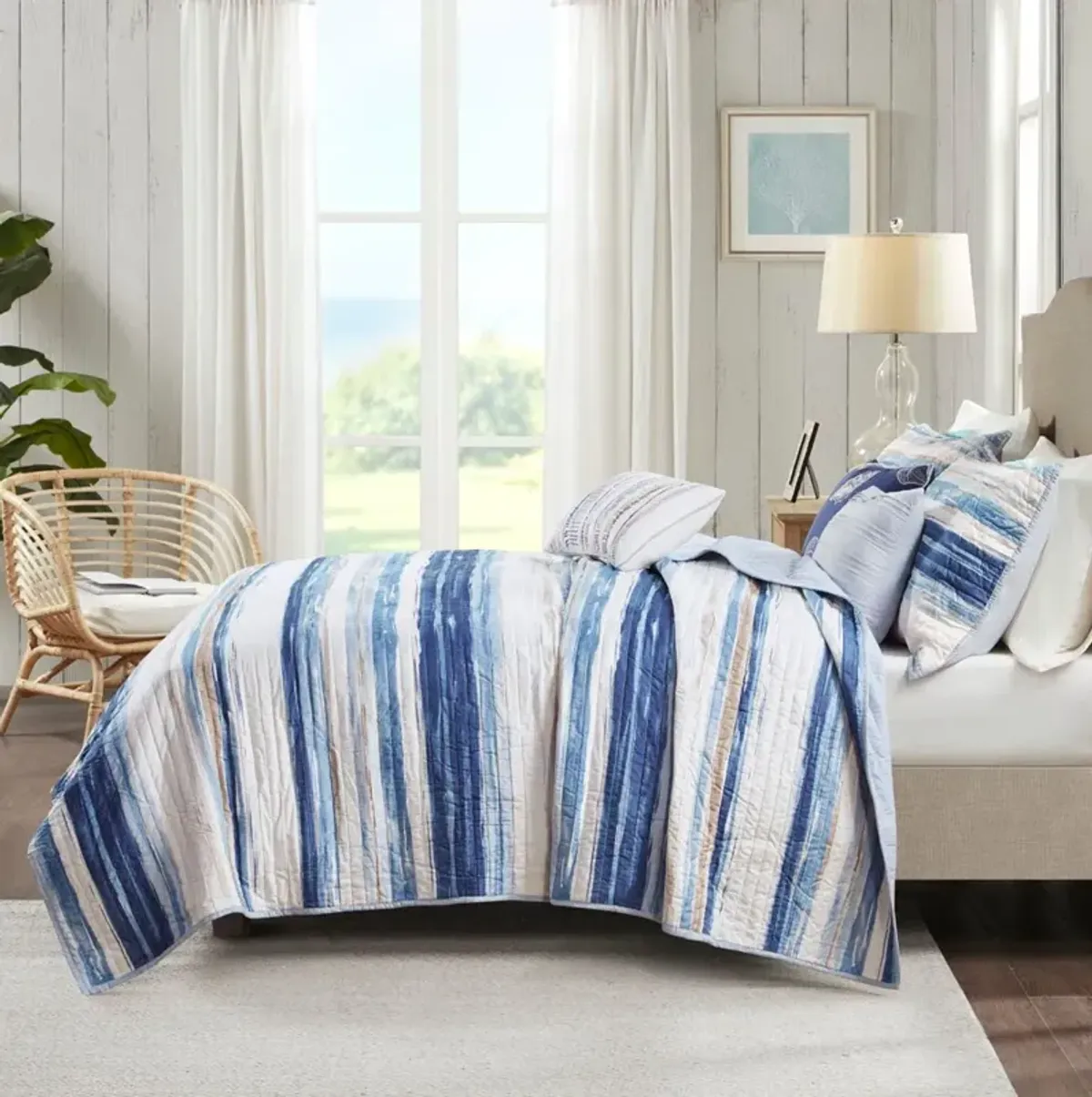 Brimsley 6-Piece King/California King Reversible Coverlet Set