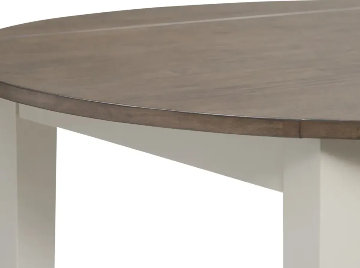 Maxwell Drop-Leaf Dining Table - Gray