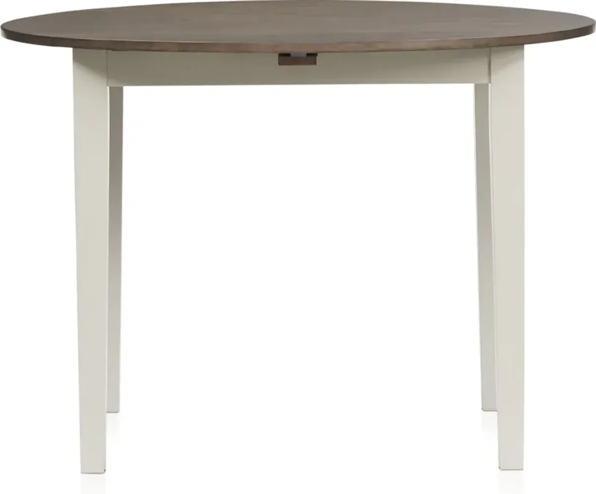 Maxwell Drop-Leaf Dining Table - Gray