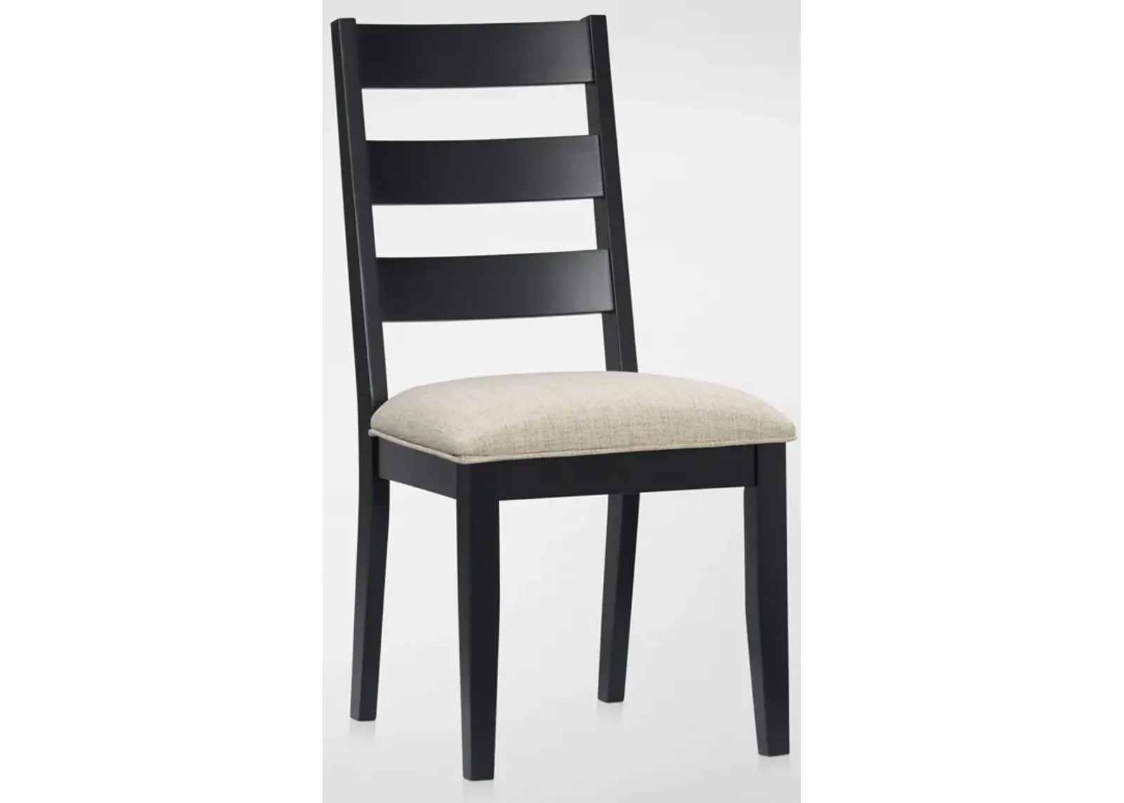 Maxwell Upholstered Dining Chair - Black