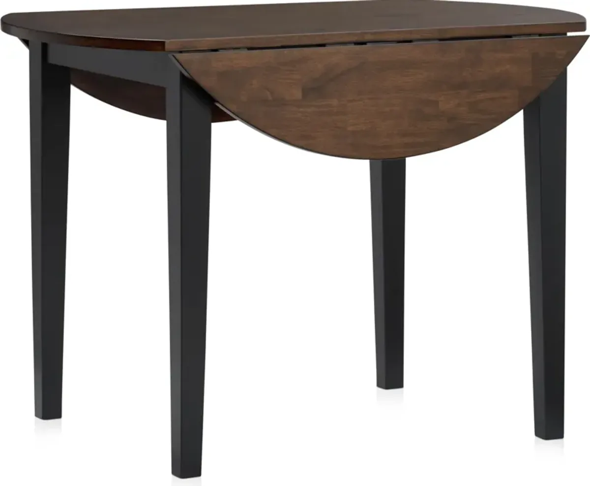 Maxwell Drop-Leaf Dining Table - Black