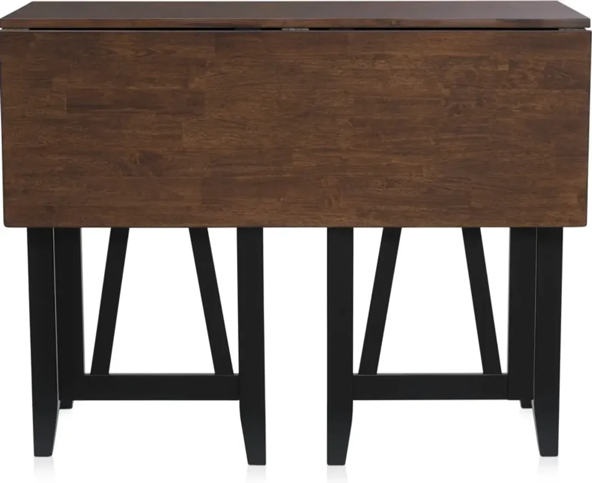 Maxwell Breakfast Bar - Black