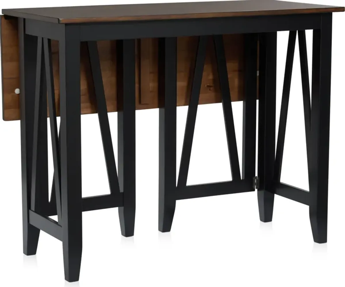 Maxwell Breakfast Bar - Black