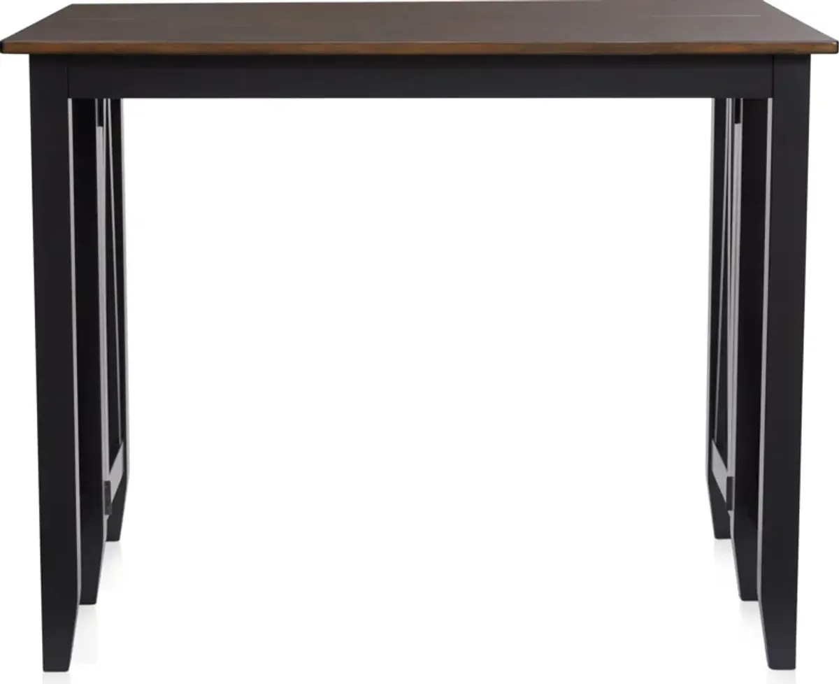 Maxwell Breakfast Bar - Black