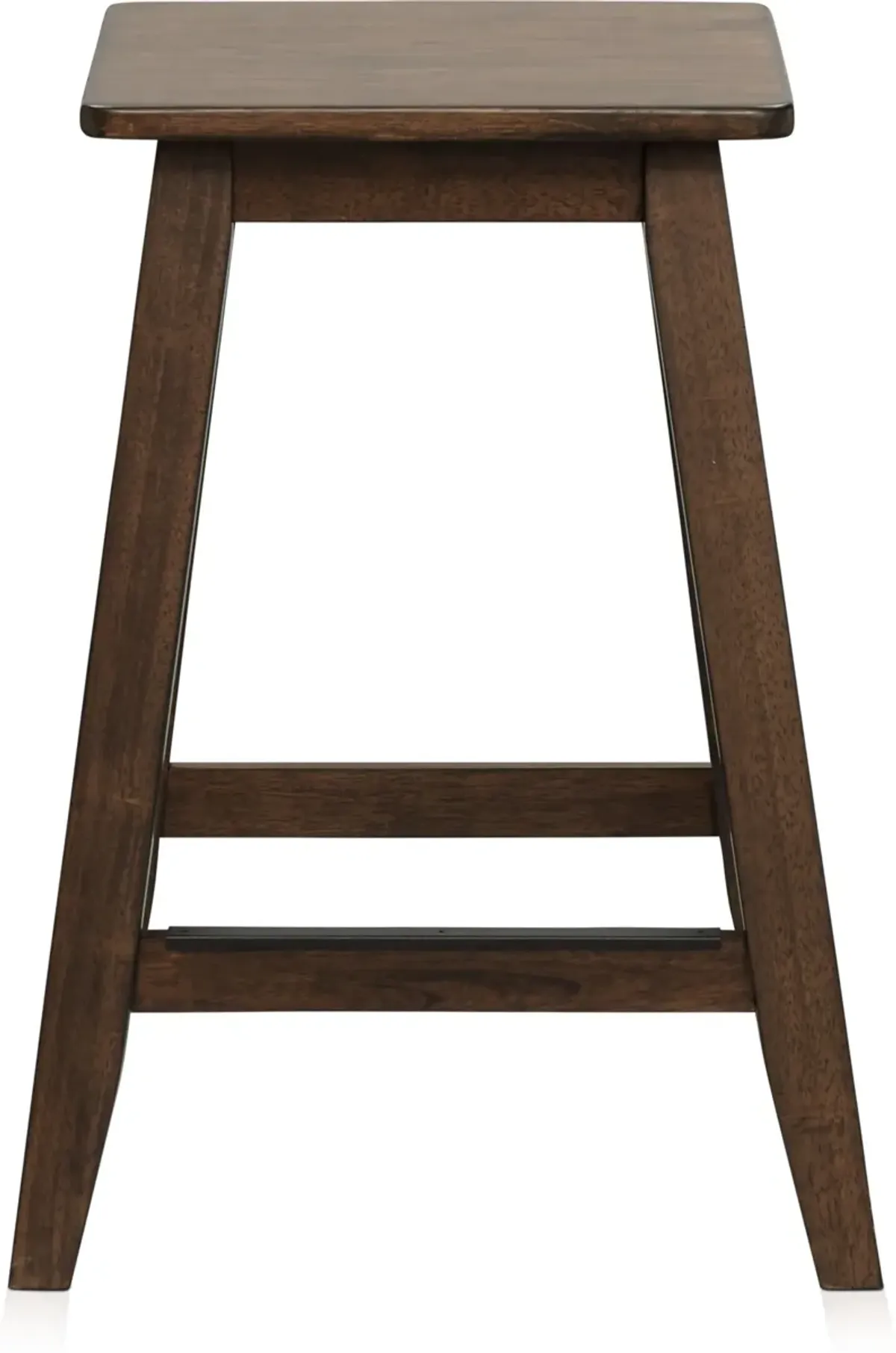 Maxwell Backless Counter Stool - Hickory