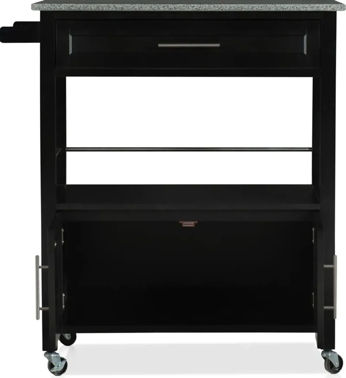 Swanson Kitchen Cart - Black