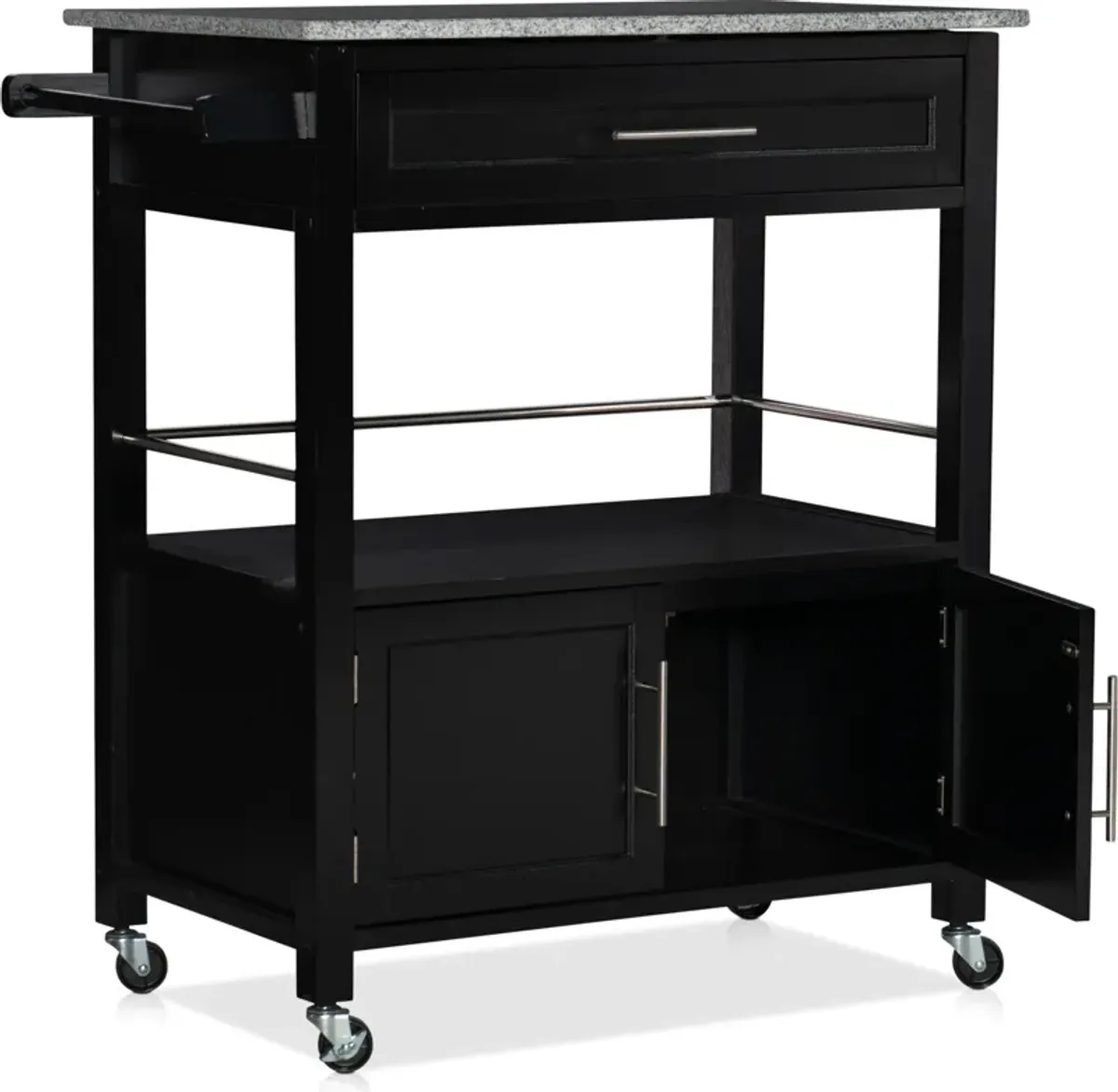 Swanson Kitchen Cart - Black