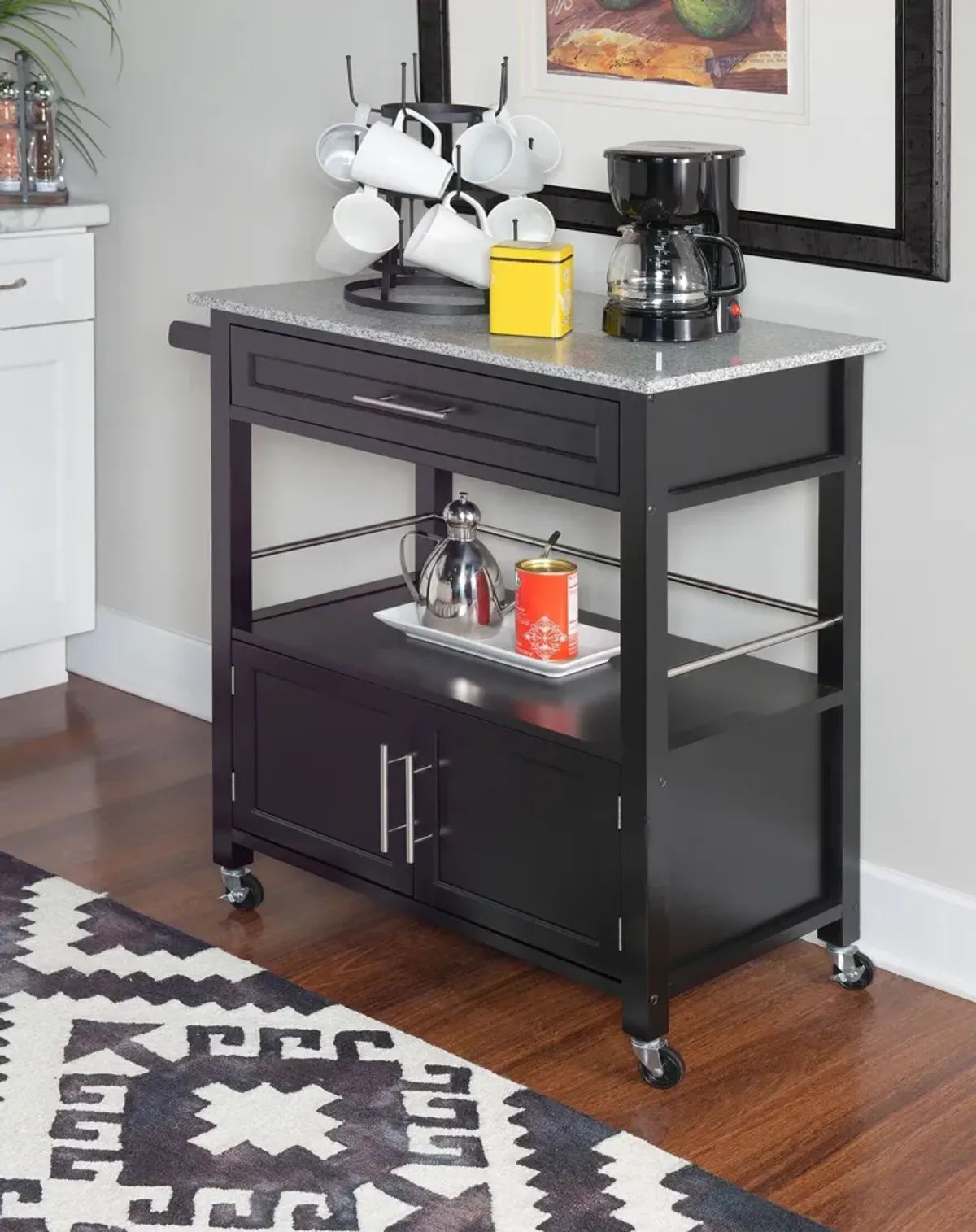 Swanson Kitchen Cart - Black