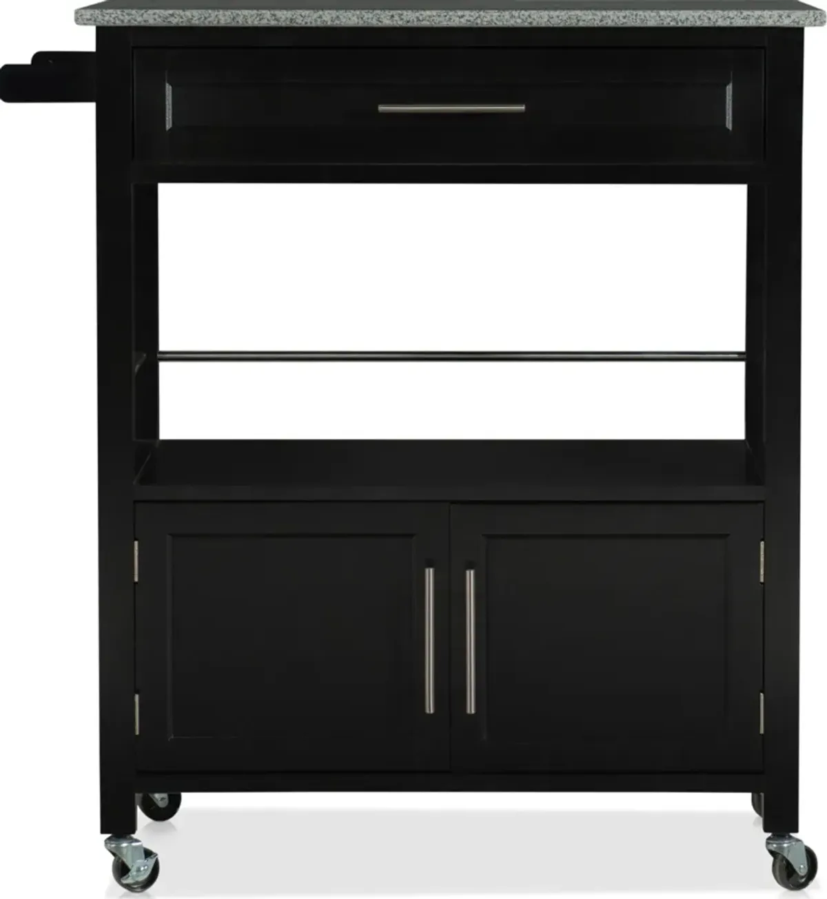 Swanson Kitchen Cart - Black