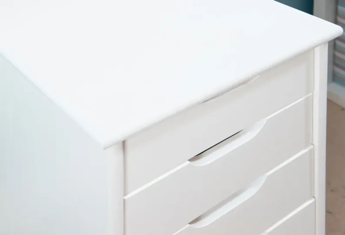 Bonnie Storage Cart - White