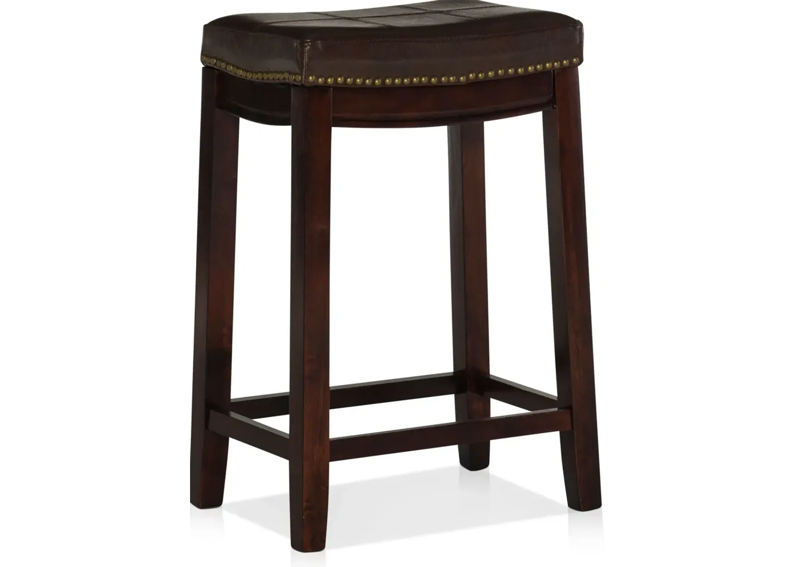 Wilcox Counter-Height Stool - Brown