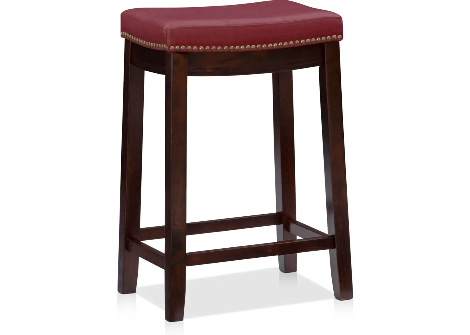 Wilcox Counter-Height Stool - Red